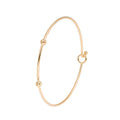 Korean Minimalist Smooth Open Cuff Bracelet Adjustable Plain Bangle For DIY Jewelry Making view 5