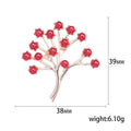 Alloy Pearl Leaf Brooch Pin For Coats Scarves And DIY Jewelry view 5