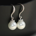 Korean Simple Faux Pearl Dangle Earrings For Women, Versatile Fashion Ear Jewelry view 2