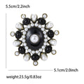 Alloy Pearl Medal Brooch Pin For Women Suits And Cardigans view 6