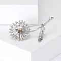 Alloy Dandelion Brooch Pin For Women's Coats And Shirts view 3