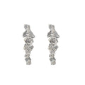 Retro Korean Irregular Acrylic Ice Cube Drop Earrings With Silver Pins Geometric Long Statement Style view 5