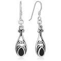 Korean Simple Hollow Drop Earrings For Women, Sweet Water Drop Dangle Ear Cuff Jewelry view 2