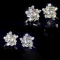 Lucky Windmill T Shape Zircon Stud Earrings For Women Elegant Festival Gift Ear Jewelry view 3
