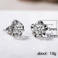 Minimalist Mini Flower Stud Earrings For Women, Versatile Forest Style Fashion Accessories view 5