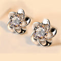 Minimalist Mini Flower Stud Earrings For Women, Versatile Forest Style Fashion Accessories view 1