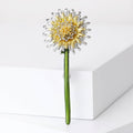 Alloy Dandelion Brooch Pin For Clothing Decoration And Anti Exposure view 5