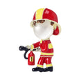 Alloy Enamel Firefighter Brooch Pin For Cardigan Sweater Fastening view 5