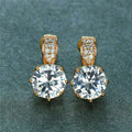 Korean Fashion AAA Zircon Stud Earrings, Hot Selling Cross Border Women's Jewelry Accessories view 2