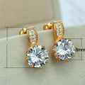 Korean Fashion AAA Zircon Stud Earrings, Hot Selling Cross Border Women's Jewelry Accessories view 5