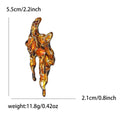 Alloy Enamel Lava Brooch Pin For Men's And Women's Clothing view 6