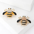 Alloy Bee Lapel Brooch Pin For Suits Coats And Collars view 3