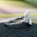 Eight Hearts Eight Arrows Marquise Zircon Ring For Women Sparkling European American Jewelry view 3