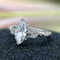 Eight Hearts Eight Arrows Marquise Zircon Ring For Women Sparkling European American Jewelry view 2