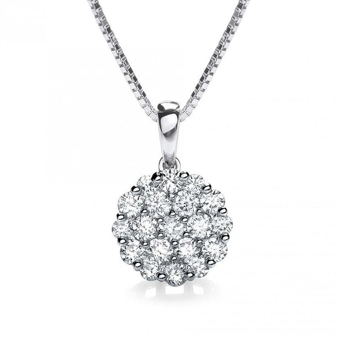 Korean Fashion Flower Zircon Necklace For Women, Sweet Short Collarbone Chain Student Jewelry