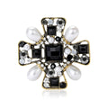 Vintage Alloy Baroque Brooch For Suits Coats And Sweaters view 1