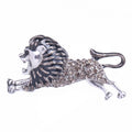 Alloy Enamel Lion Brooch For Men's Vintage Clothing Accessories view 6