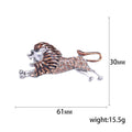 Alloy Enamel Lion Brooch For Men's Vintage Clothing Accessories view 5