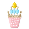 Enamel Alloy Cake Brooch For Creative Food Theme Accessories view 2