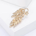 Alloy Crystal Glass Flower Brooch Pin For Fashion Garment Accessories view 4