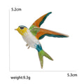 Alloy Enamel Swallow Brooch Pin For Mens And Womens Apparel view 5