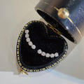 Delicate Zircon Smile Stud Earrings For Women Niche Design Valentine Gift Jewelry view 5