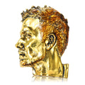 Alloy Enamel Vintage Male Head Brooch Pin For Coats view 2