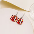 Cute Cartoon Enamel Christmas Santa Claus Reindeer Colorful Holiday Gift Earrings For Women view 4