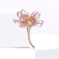 Alloy Enamel Flower Brooch Pin For Women's Clothing Decoration view 3