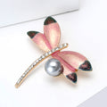 Alloy Enamel Dragonfly Brooch For Women's Suits And Sweaters view 2
