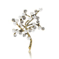 Alloy Pearl Wishing Tree Brooch For Dress And Cheongsam view 5