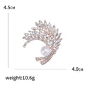 Alloy Rhinestone Wheat Brooch Pin For Women Fashion Apparel view 5