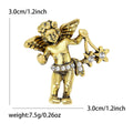 Alloy Vintage Angel Brooch For Creative Coat And Clothing Accessories view 6