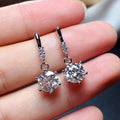 Imitation White Zircon Long Tassel Drop Earrings Gold Plated Fashion Student Ear Jewelry view 6