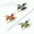 Alloy Enamel Bird Brooch Pin Cute Animal Coat Accessory view 2