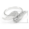 Creative Angel Wing Zircon Women Ring, European American Fashion Finger Jewelry view 5