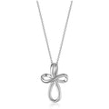 Minimalist Mobius Ring Pendant Clavicle Necklace Vintage Style Simple Womens Choker Jewelry view 2