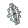 Classic Palace Style Hollow Zircon Ring For Men And Women European American Fashion Jewelry view 4