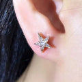 Minimalist Star Stud Earrings For Women Trendy Five Point Star Earrings Niche Fashion Jewelry view 4