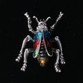 Vintage Alloy Enamel Beetle Brooch Pin Badge For Women's Accessories view 4