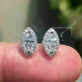 European American Fashion Marquise Zircon Stud Earrings For Women, Summer Versatile Ear Jewelry view 5