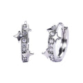 Creative Starry Sky Hoop Earrings For Women, Korean Japanese Style Niche Design Star Ear Cuffs view 4