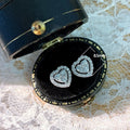 Mini Heart Stud Earrings For Women, Korean Style Cute Tiny Love Shape Student Fashion Ear Jewelry view 5