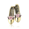 Vintage Alloy Plated Shoe Brooch Pin For Women Coats view 5