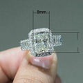 European Fashion Inlaid Zircon Ring Trendy Finger Jewelry For Women Accessories view 5