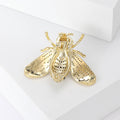 Alloy Pearl Bee Brooch Pin Necklace For Fashion Accessory Use view 4
