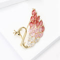 Alloy Zircon Swan Brooch Pin For Women Fashion Apparel view 4