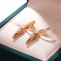 Creative Geometric Rivet Cone Pendant Earrings Hip Hop Street Style Fashion Ear Jewelry view 3