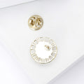 Creative Alloy Clock Brooch Pin For Shirts Coats And Suits view 4