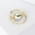 Alloy Planet Brooch Pin For Cardigans Suits And Lapels view 4